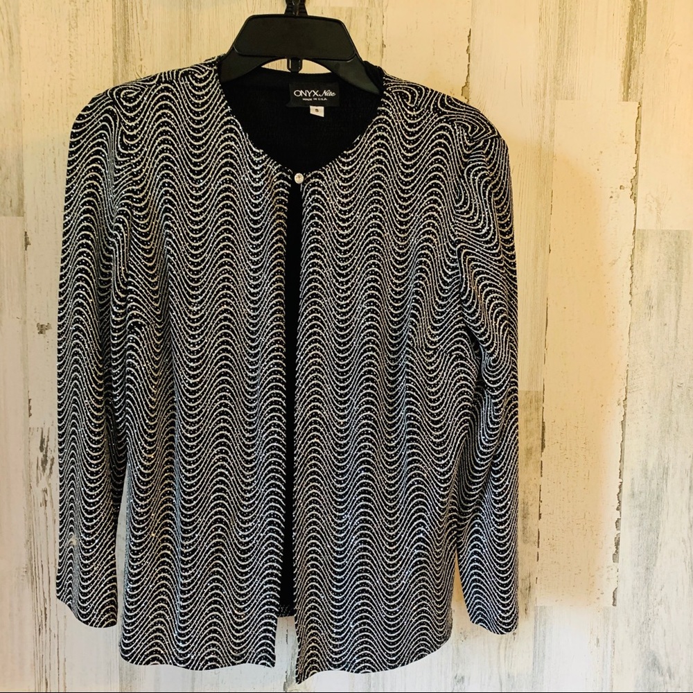 Onyx Nite size small black/silver jacket